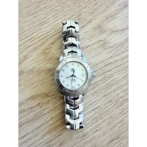 Tag Heuer Link‎ WJ1319-0 Womens Watch Diamond Mother of Pearl Dial Steel Swiss
